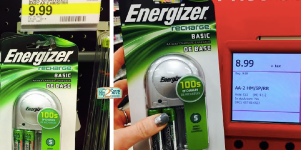 Target: Energizer Recharge Basic AA/AAA Battery Charger Only $4.09 (Over 50% Off – Reg. $9.99!)