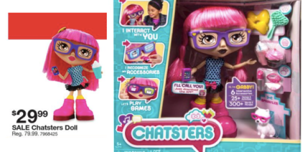 Kmart: *HOT* Chatsters Interactive Doll Only $29.99 (Reg. $79.99!) + More Great Toy Deals