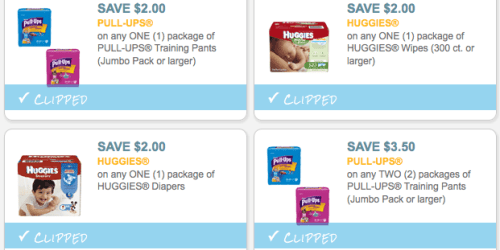 *New* Huggies Diapers, Pull-Ups, GoodNites, & Wipes Coupons = Awesome Deal at CVS (Through Tomorrow)