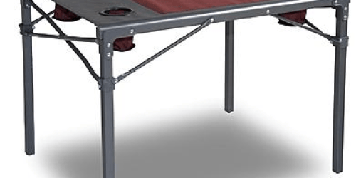 Kmart.com: Northwest Territory Fold & Stow Portable Camping Table Only $8 (Reg. $29.99!)