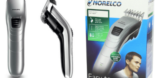 Amazon: Philips Norelco Hair Clipper Only $15.99 (Regularly $29.99)