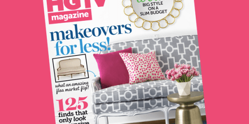 *HOT* HGTV Magazine Subscription ONLY $5