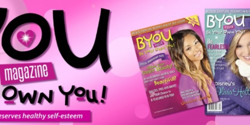 Be Your Own You Magazine Subscription Only $7.99 (Self-Esteem Magazine for Girls Ages 7-14)