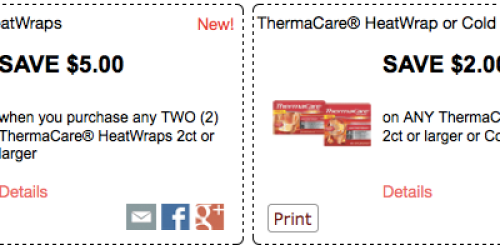 High Value $5/2 & $2/1 ThermaCare Printable Coupons (+ Target and Walgreens Deals)