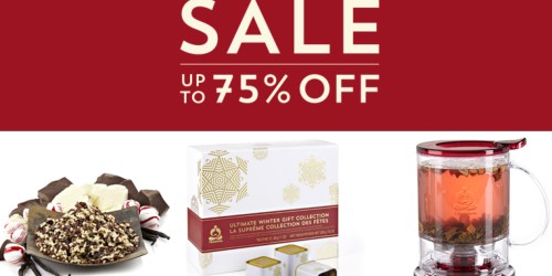 Teavana.com: Free Shipping & Sample with ALL Orders + 75% Off Annual Sale