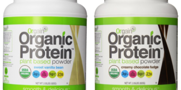 Amazon: Nice Deal on Highly Rated Orgain Organic Protein Plant-Based Powder 2.03 Pound Container