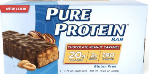 Amazon: 6-Pack of Pure Protein Revolution Chocolate Peanut Caramel Bars Only $2.27 Shipped