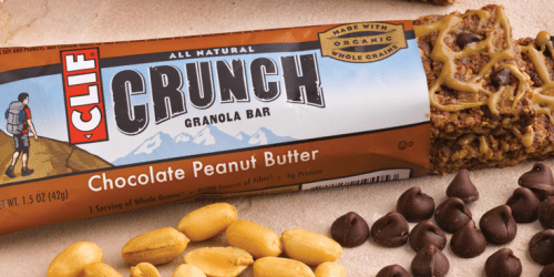 Amazon: Clif Crunch Chocolate Peanut Butter Granola Bars Only 24¢ Each Shipped (Great for School Lunches!)