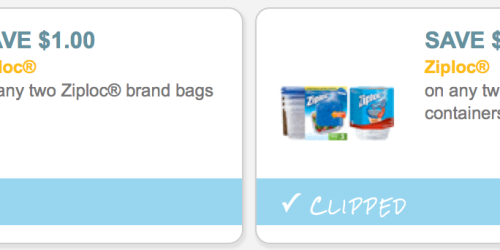 New $1/2 ANY Ziploc Bags & Containers Coupons = Great Deals at CVS, Rite Aid, & Walgreens