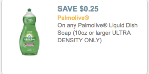 Rare $0.25/1 Palmolive Dish Liquid Printable Coupon = Only $0.49 at CVS + Rite Aid & Walgreens Deals