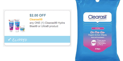 *NEW* $2/1 Clearasil Product Coupon (NO Size Restrictions!) = Wipes Only $1.97 at Walmart