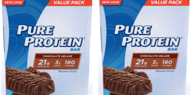 Amazon: Two Boxes Pure Protein Chocolate Deluxe Bars 6-Count $9.91 Shipped (Just $0.83 Per Bar!)