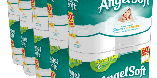 Amazon: 40 Angel Soft Toilet Paper Double Rolls Only $16.63 (= 42¢ Per Double Roll)