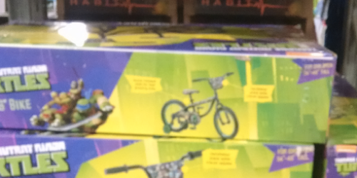 Sam’s Club Members: Teenage Mutant Ninja Turtles Boys 16″ Youth Bikes Possibly Only $29.81?!