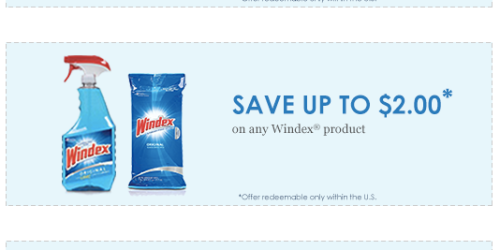 *HOT* $2/1 Glade Product, $2/1 Windex Product & $2/2 ANY Ziploc Brand Product Coupons