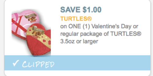 $1/1 DeMet’s Valentine’s Day or Regular Package of Turtles Coupon (Reset!) = Only $2.50 at Walgreens