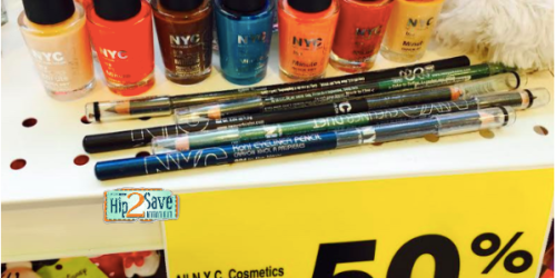 Rite Aid: 49¢ N.Y.C. Cosmetics (No Coupons Needed)