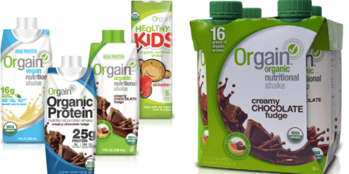 *NEW* Orgain Organic Shake Coupons…