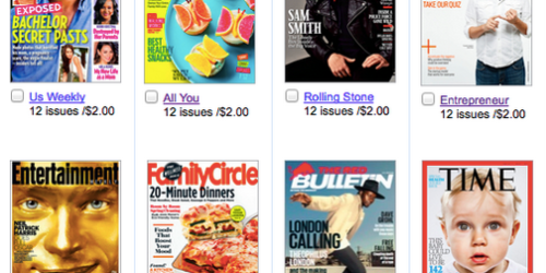 *HOT* 5 Magazine Subscriptions ONLY $2 Each (Score All You & US Weekly for Only 17¢ Per Issue + More!)