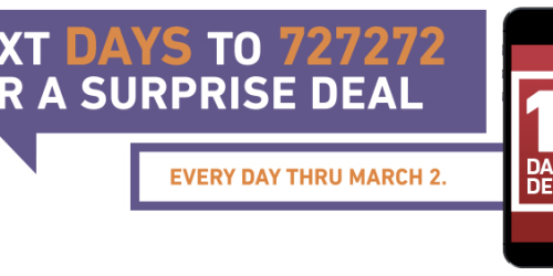 Redbox 10 Days of Deals (Text Offers)
