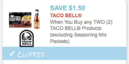 *RARE* $1.50/2 Taco Bell Product Coupon = Taco Sauce as Low as Only 32¢ at Target