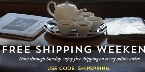 Teavana.com: Free Shipping on ALL Orders + FREE Sample = Spiced Apple Cider Tea Only $2.25 Shipped