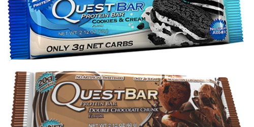 LuckyVitamin.com: Quest Protein Bars As Low As $1.47 Each Shipped (Sugar-Free and Gluten-Free)