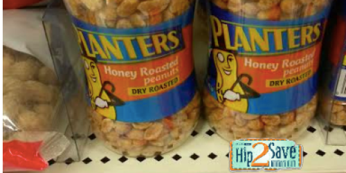 $1/2 Planters Nuts or Peanut Butter Coupon (Reset!) = Only 82¢ per Canister at Target
