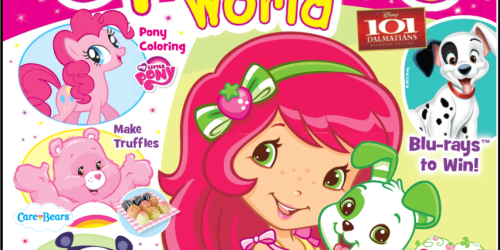 Sparkle World Magazine Only $13.99/Year (Features My Little Pony, Strawberry Shortcake + More)