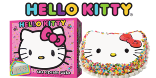 High Value $3/1 ANY Hello Kitty, Carvel, or Oreo Ice Cream Cake Printable Coupon