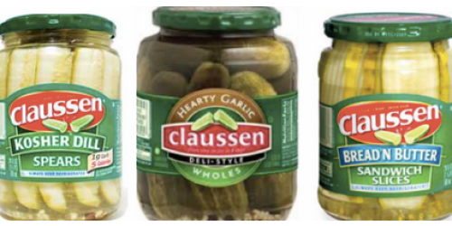 Rare $0.55/1 Claussen Pickles Coupon