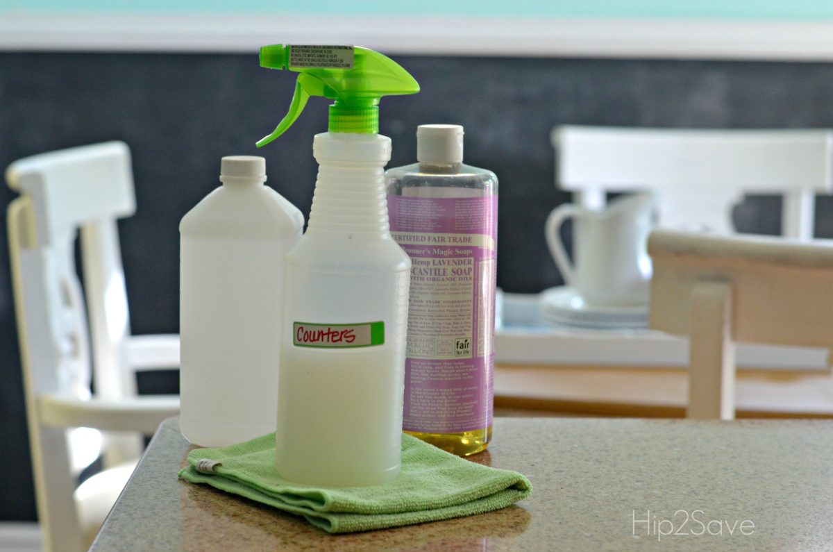 Homemade Cleaner for Counters Hip2Save