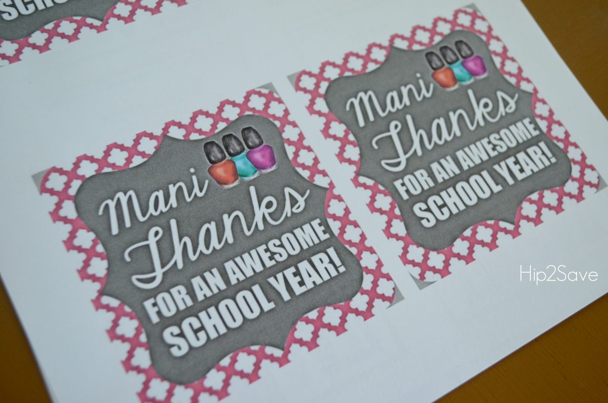 Mani Thanks for an awesome school year Hip2Save