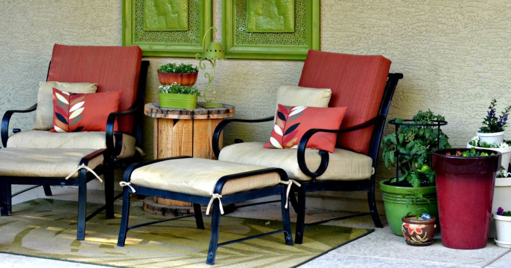 refresh patio furniture