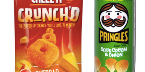 *NEW* Buy 1 Cheez-it CRUNCH’D Get 1 FREE Pringles Retro Coupon + Target Deal Idea