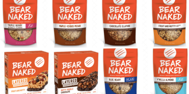 New $1.25/1 Bear Naked Granola OR Bars Coupon = Granola ONLY $2.25 at Both Rite Aid and CVS