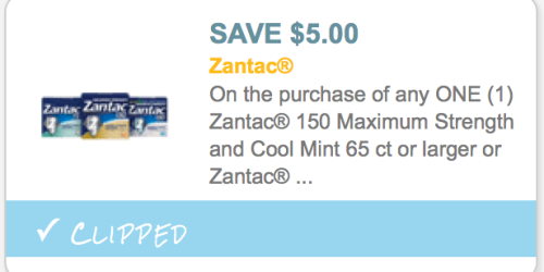 High Value $5/1 Zantac Coupon = ONLY $5.99 at CVS (Regularly $23.99!) + Possible Sistema To Go Clearance