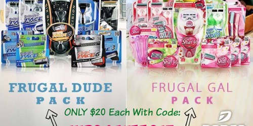 Dorco Frugal Dude AND Gal Pack $40 Shipped ($90 Value) – Nice Gift Basket Items for Mother/Father’s Day