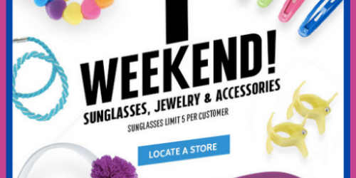 The Children’s Place: $1 Weekend Sale In-Stores Only – Sunglasses & Accessories (+ Extra 30% Off Coupon)