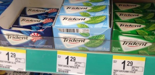 Trident gum