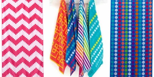 Kohl’s.com: The Big One Beach Towels Just $6.99 Shipped for Cardholders (Or $8.49 for Non-Cardholders)