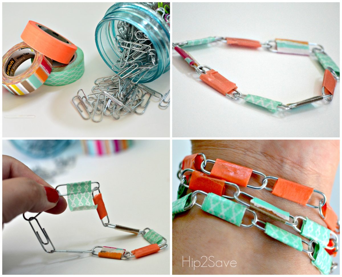 How to make paper clip jewelry Hip2Save