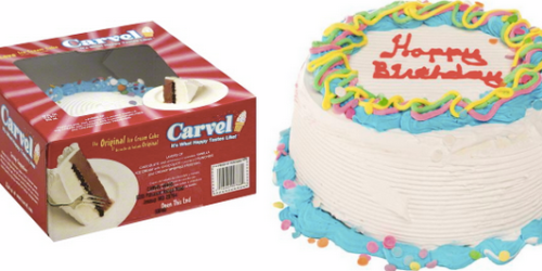 High Value $3/1 Carvel Ice Cream Cake Coupon