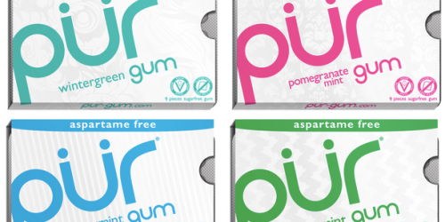 Walgreens: Pur Aspartame-Free Gum ONLY 4¢ Per Pack (After Cash Back From Snap by Groupon)