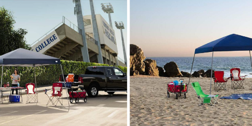 Sears.com: Sportcraft 12’x12′ Slant Leg Instant Canopy Only $49.99 (Reg. $109.99!) + Free Store Pickup