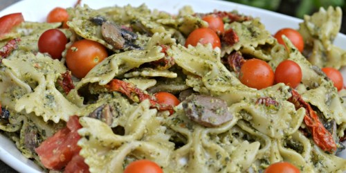 Cold Pesto Pasta Salad Recipe