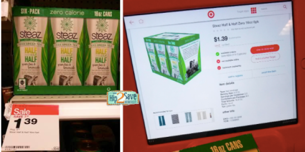 Target: *HOT* Steaz Organic Tea 6-Pack Possibly ONLY $1.39 (Regularly $8.49!)