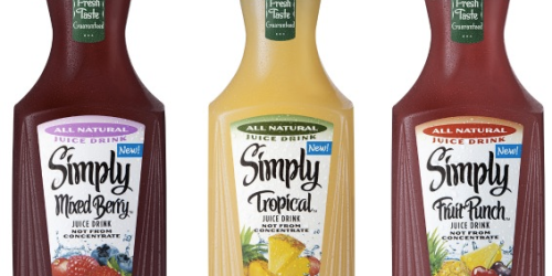 *NEW* $0.75/1 Simply Juice Drink Coupon = ONLY 85¢ at Target