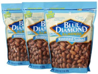 Blue Diamond Almond Bags