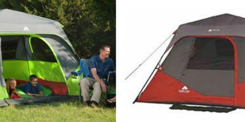 Walmart.com: 6-Person Cabin Tent with 2 Folding Chairs & Queen Airbed Bundle Only $79 (Reg. $163.70)